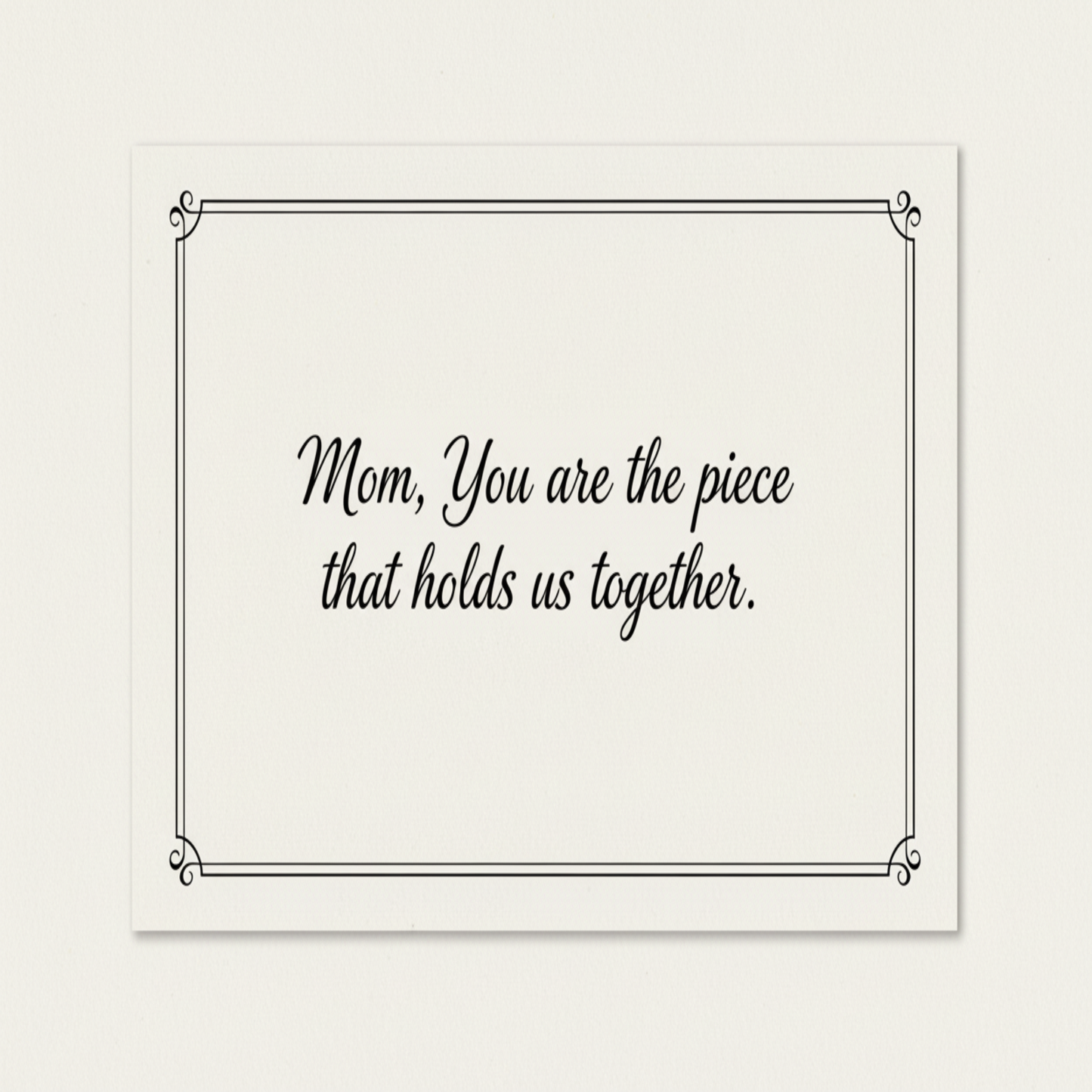 Keep the border, but remove the graphics around the wording.
