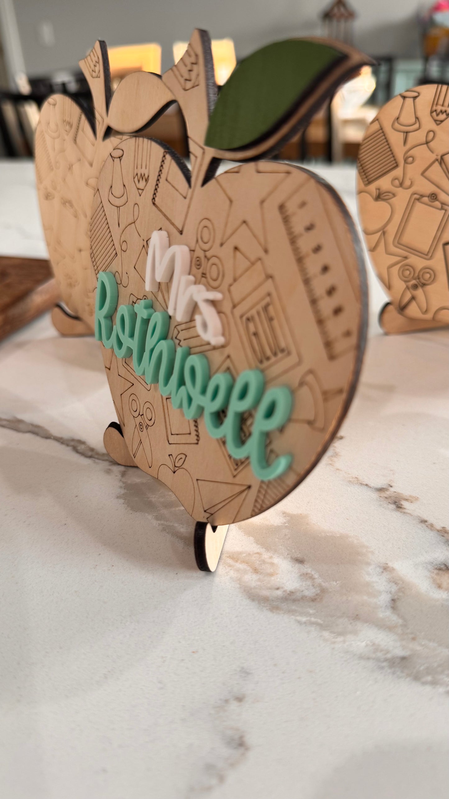 Personalized Teacher Apple