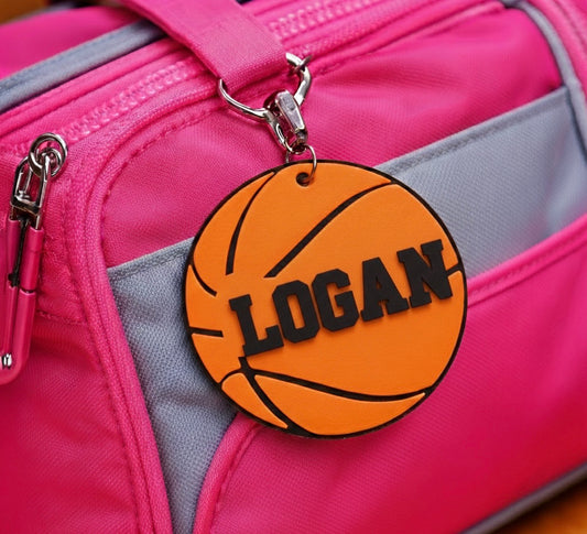 Basketball Bag Tag