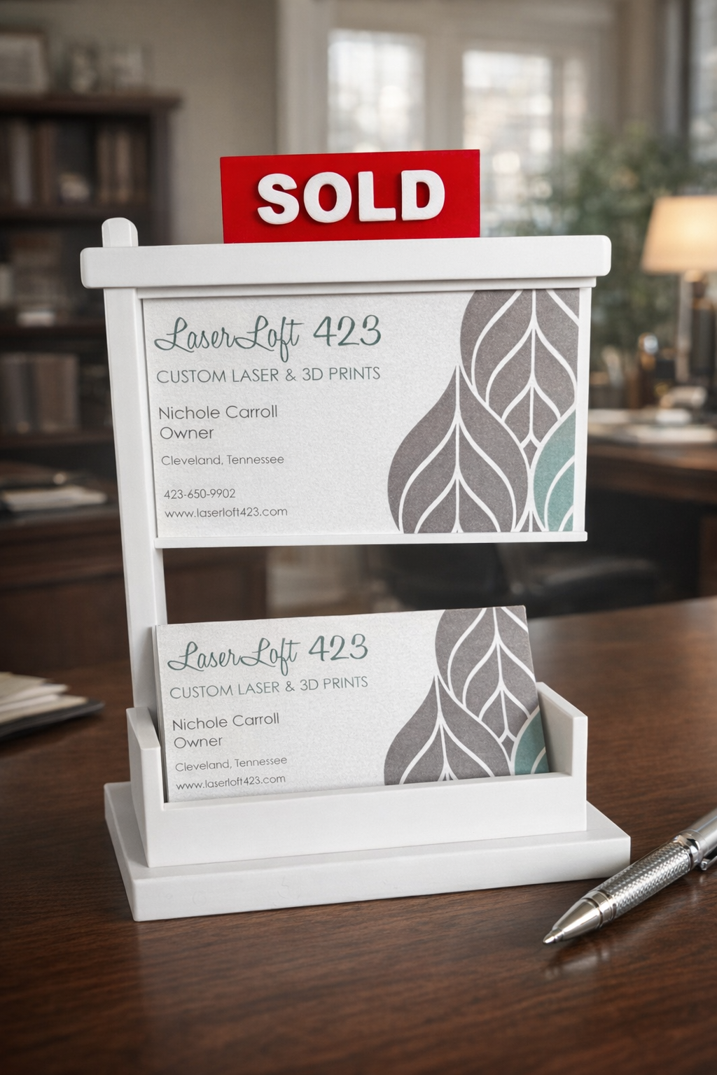 Realtor Business Card Holder