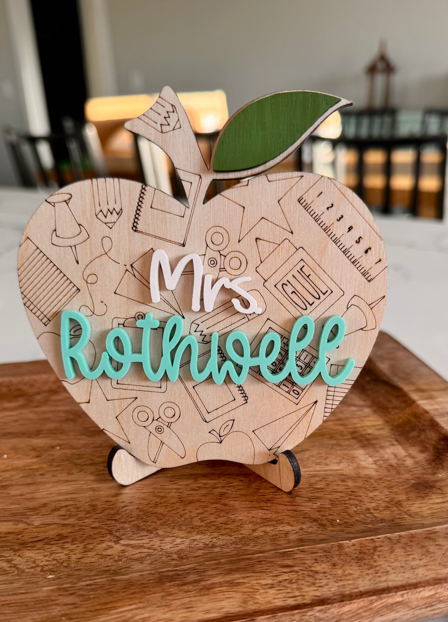 Personalized Teacher Apple