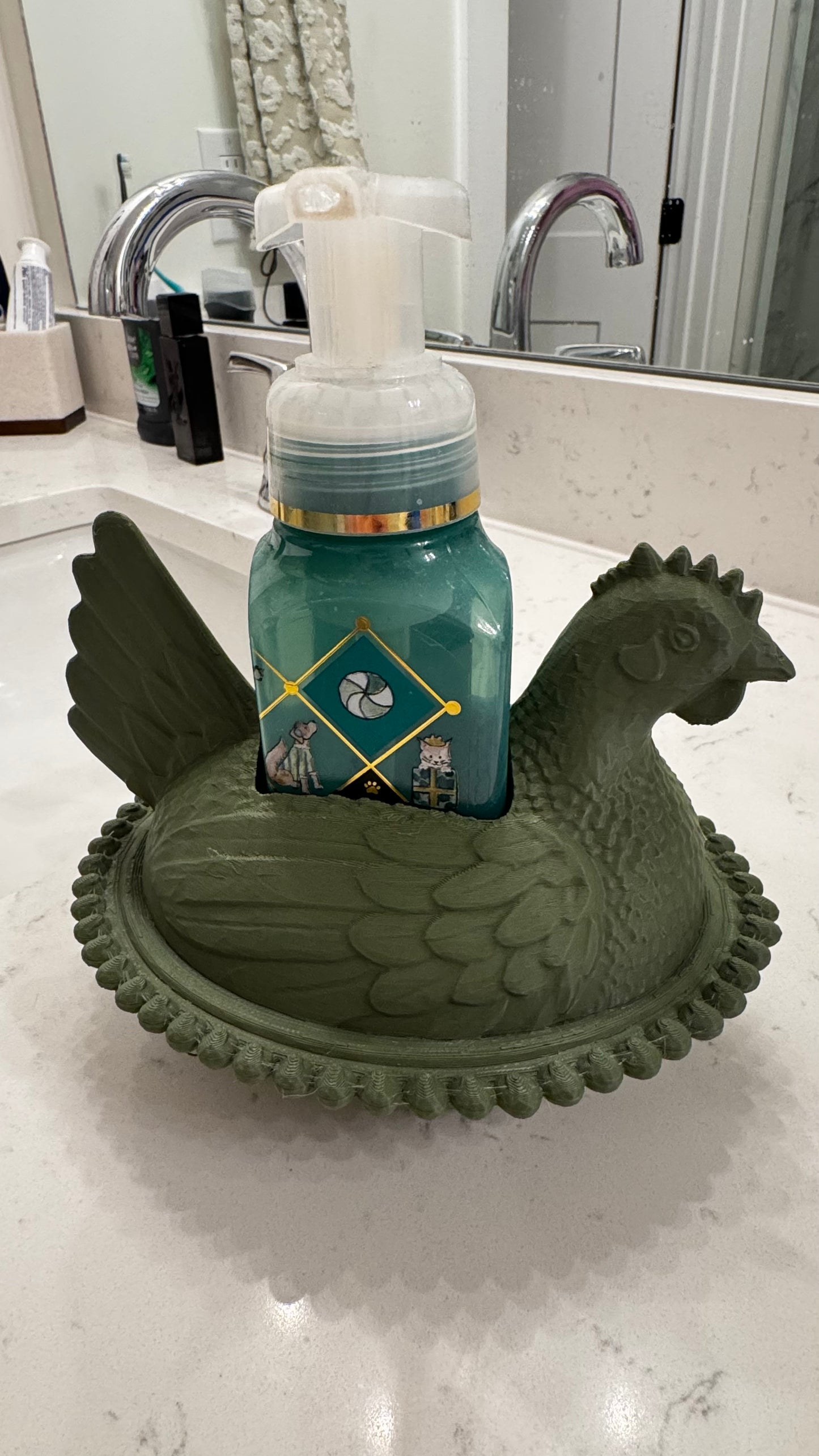 Nesting Hen Soap Holder