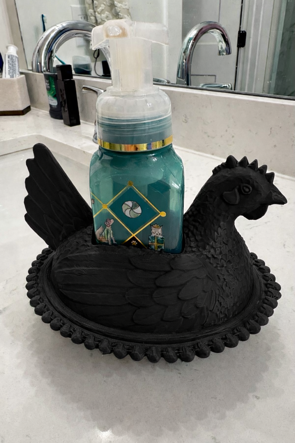 Nesting Hen Soap Holder