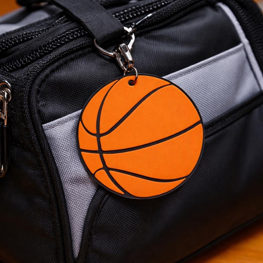 Basketball Bag Tag